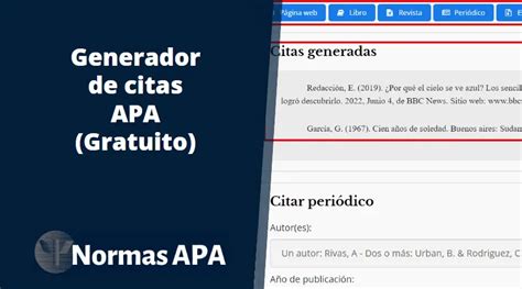 apa de un sitio web|Generador de citas APA gratuito [Versión 2024]